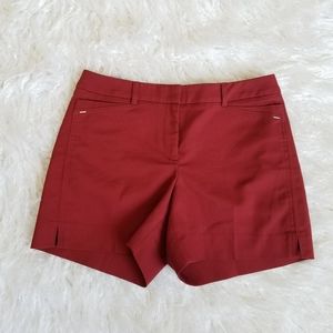 WHBM Cinnamon Coastal Stretch Shorts